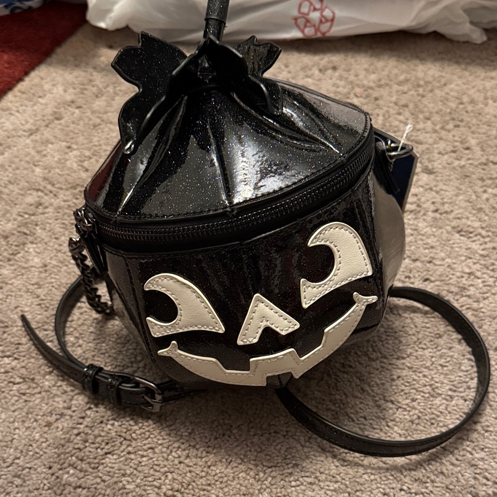 Black Halloween Pumpkin Bag